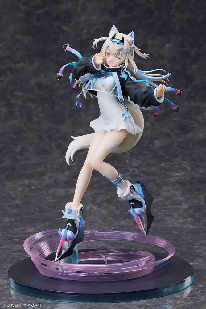 Hololive Production PVC Statue 1/7 Advent Fuwawa Abyssgard AXGRIT Ver. Standard Edition 27 cm